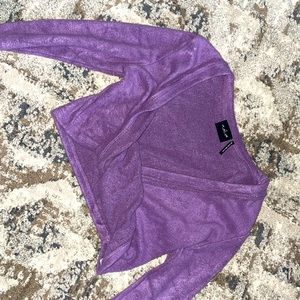 Urban Outfitters Long Sleeve Crop Top